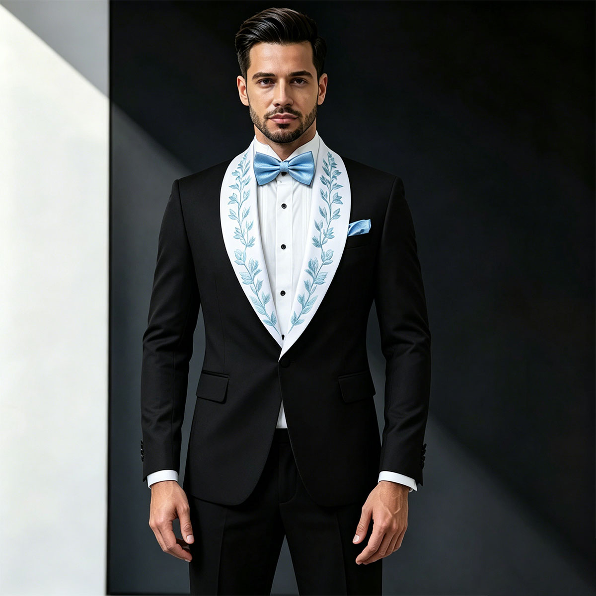 Men'S Grooming Jacket - Özelleştirilmiş Slim Fit Erkek Takımları Lüks