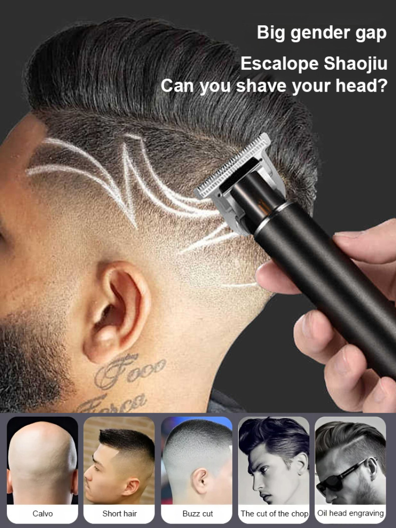 Men'S Grooming Barbershop - Vintage Saç Kesme Makinesi, Elektrikli Saç