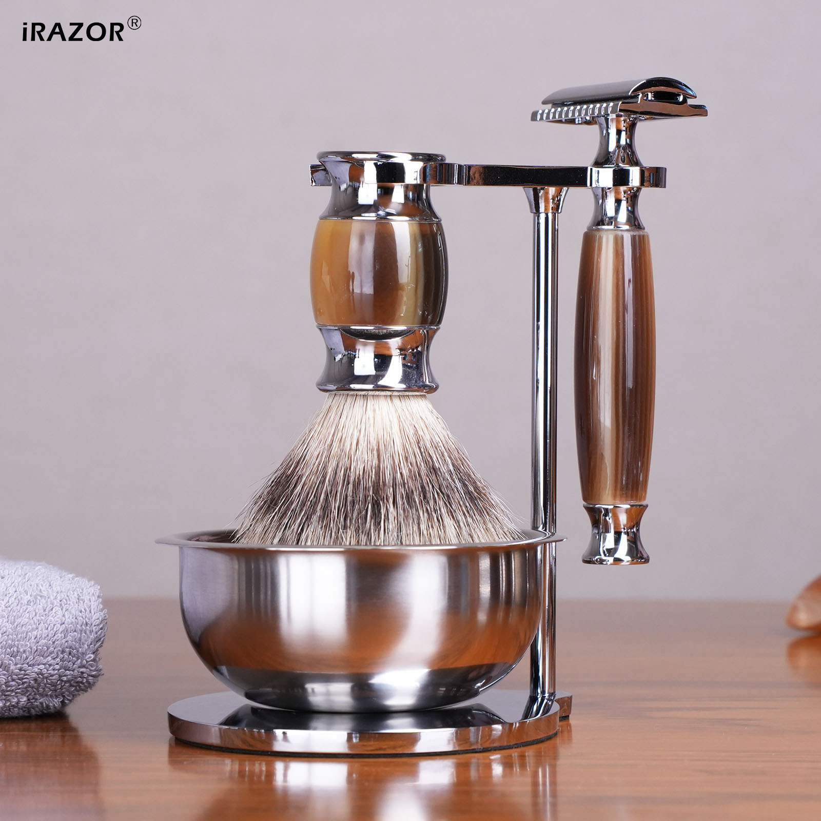 Men'S Grooming Barbershop - iRAZOR Lüks Erkek DE Güvenlikli Tıraş