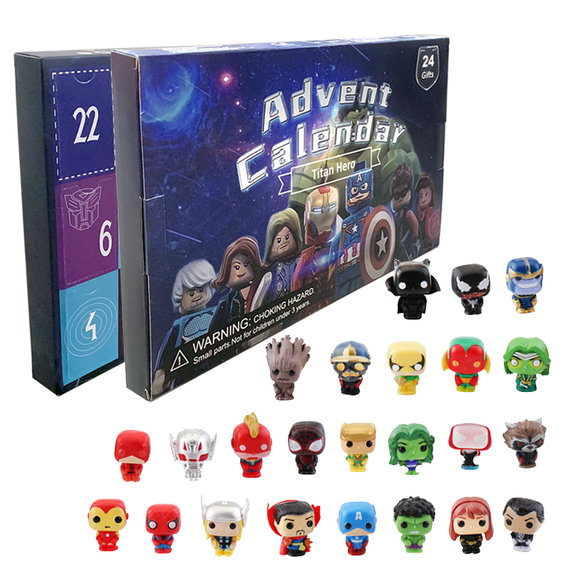Mens Grooming Advent Calendar - Marvel Advent Takvimi Kutusu Geri Sayım