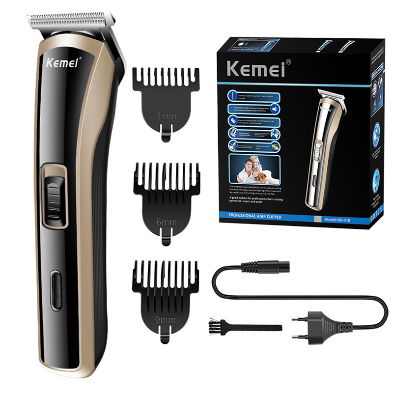 Mens Grooming Tools - Kemei 418 Profesyonel Elektrikli Saç Kesme