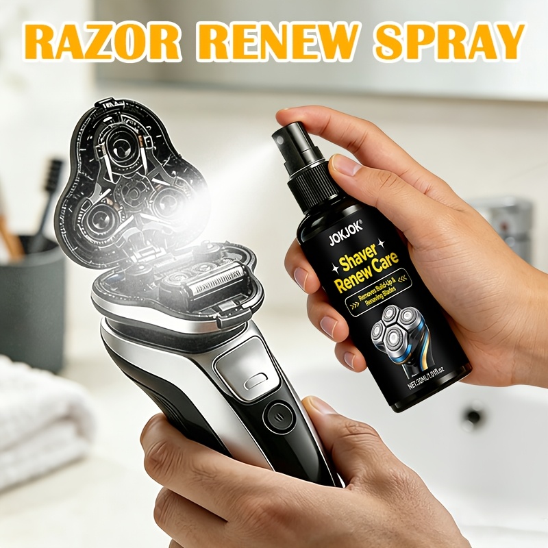 Men'S Grooming Razor - Elektrikli Tıraş Makinesi Yenileyici Bakım Spreyi