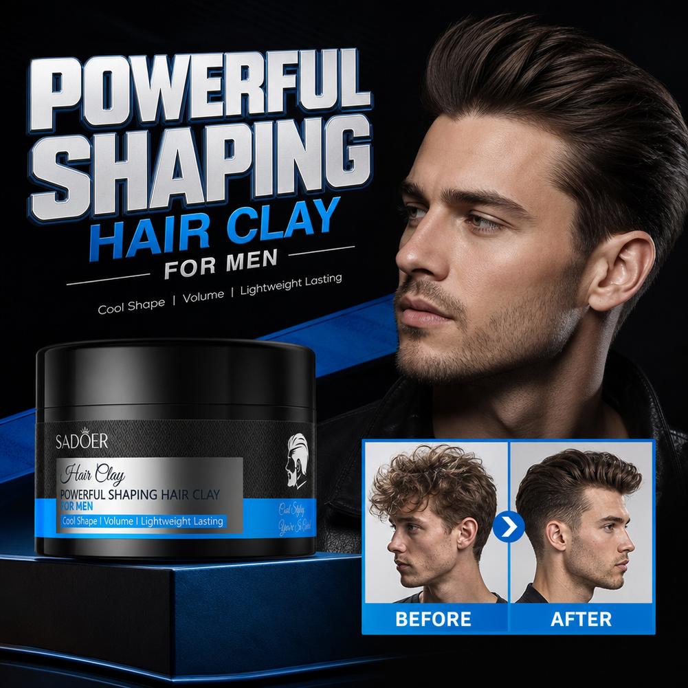 Mat Saç Şekillendirici Kil Güç - Men'S Grooming Wax incelemesi ve fiyatı