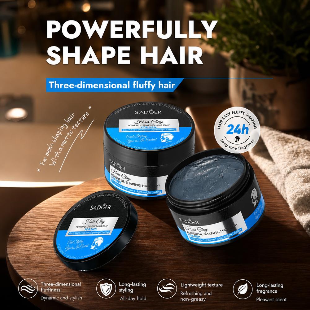 Mat Saç Şekillendirici Kil Güç - Men'S Grooming Wax incelemesi ve fiyatı