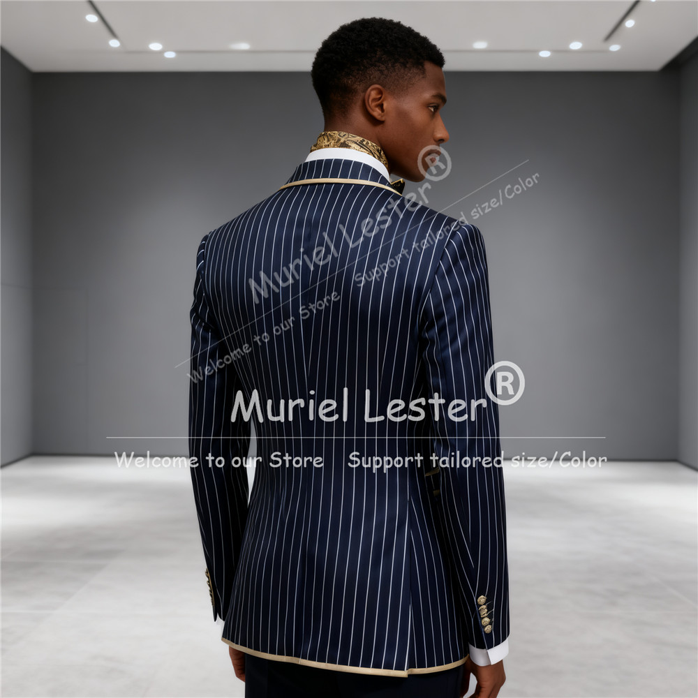 Lacivert Çizgili Erkek Takım E - Men'S Grooming Jacket incelemesi ve fiyatı