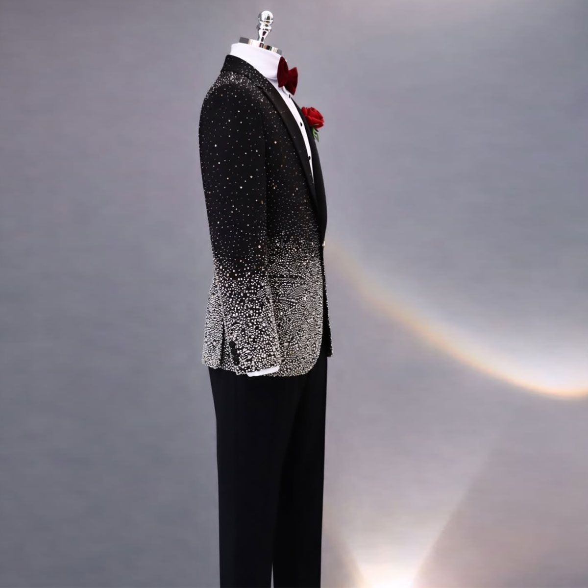 Şık Rhinestone Elmas Erkek Tak - Men'S Grooming Jacket incelemesi ve fiyatı