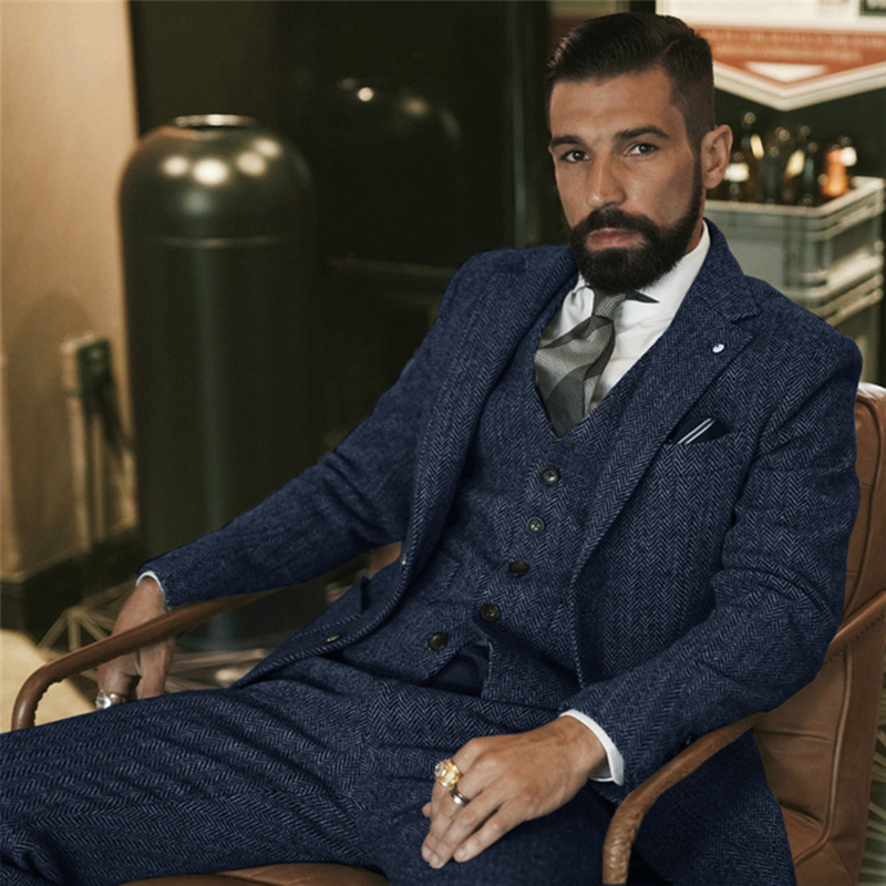 Gri yün tüvit kış Suit erkekle - Men'S Grooming Jacket incelemesi ve fiyatı